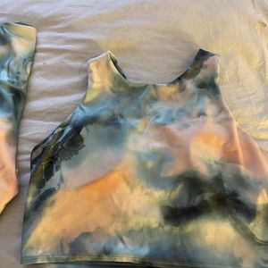 Athleta leggings and crop top